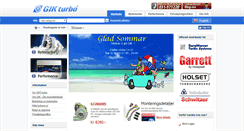 Desktop Screenshot of gikturbo.se